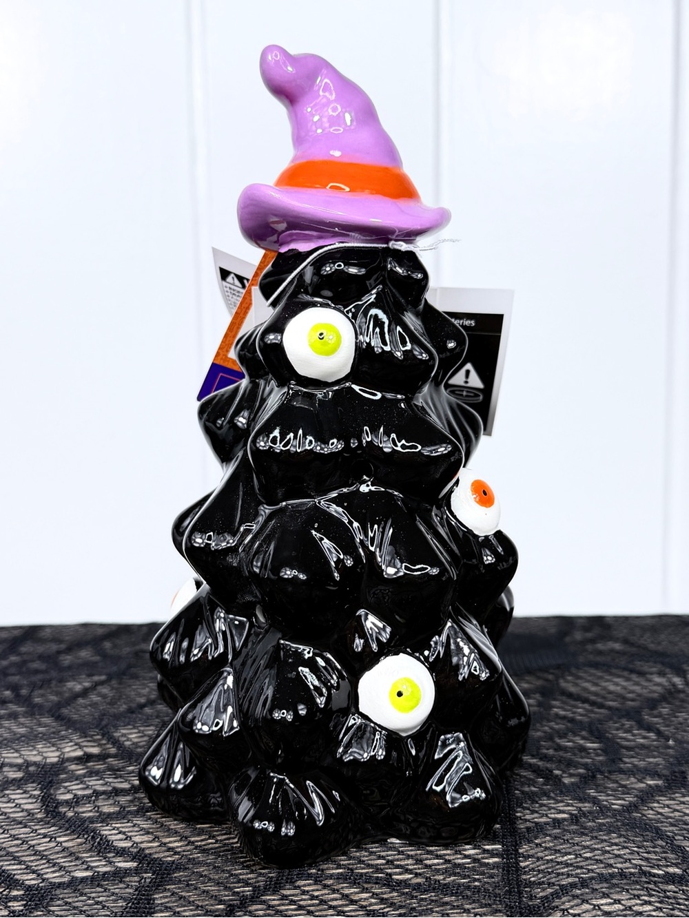 NEW 7.5” Light Up Witch Hat Halloween Tree